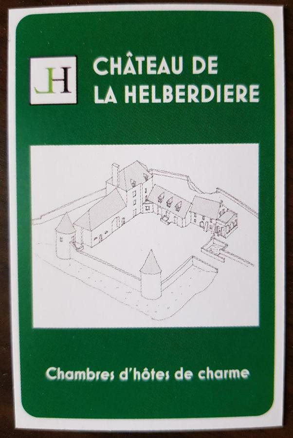 Logis de la Helberdière Cossé-en-Champagne Buitenkant foto